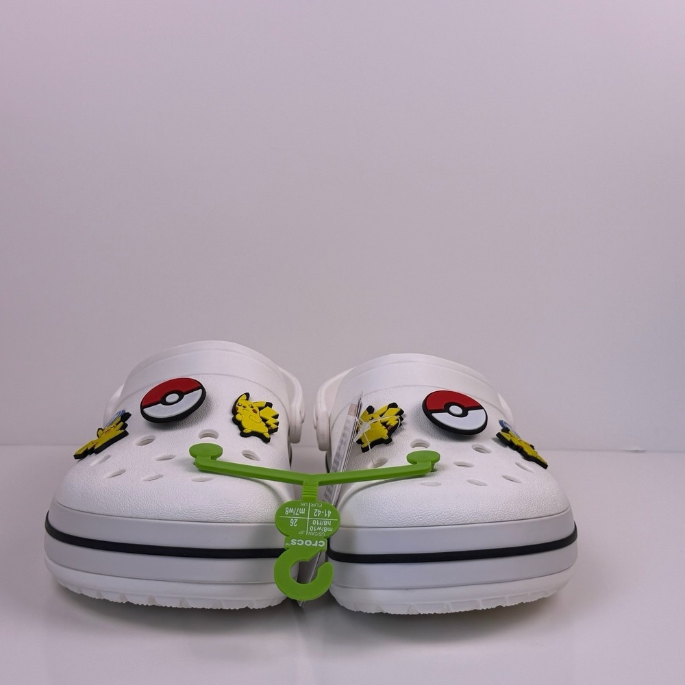 Crocs Crocband Clog Size 8 Men's / 10 Women's White 11016-100